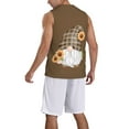 thumbnail image 2 of Naloa Sunflower Gnomes 4 Basketball Jersey Reversible Men's Mesh Athletic Sports Shirts Training Practice S-4XL4X-Large, 2 of 6