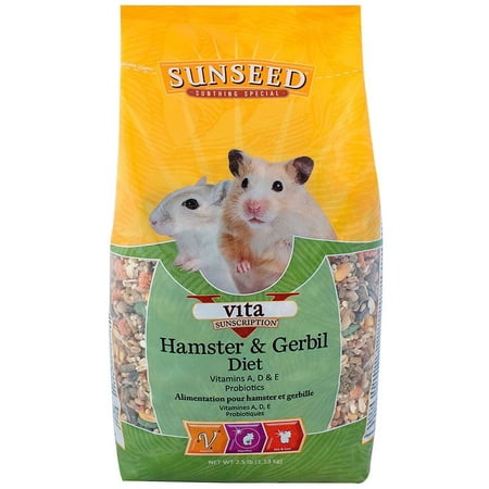 Sunseed® Vita Sunscription® Hamster & Gerbil Diet Small Animals Food 25 Lbs