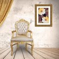 thumbnail image 3 of Verbeek-Van Den Broek 13x18 Gold Ornate Wood Framed with Double Matting Museum Art Print Titled - Golden Blooms I, 3 of 4