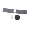 thumbnail image 4 of CoudarTitie Faucet Mat for Kitchen Sink Guard Fast Drying Diatomite Drain Pad Water Catcher Gray 40x10cm, 4 of 9