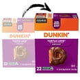 thumbnail image 4 of Dunkin’ Turtle Love Artificially Flavored Coffee, Dark Roast, Keurig K Cup Pods, 22 Count Box, 4 of 16