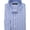 Blue Dot Dobby, variant on Andrew Fezza Men's 100% Cotton Slim Fit Dress Shirt - Blue Button Down - 15.5