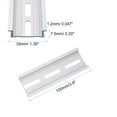thumbnail image 2 of Unique Bargains 3pcs Aluminum DIN Rails, 4 Inches Long, 35mm Wide, 7.5mm High, Terminal Block Mounting Din Rail, 2 of 5
