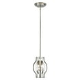 thumbnail image 2 of Z-Lite 436Mp Moundou 1 Light Pendant - Nickel, 2 of 2