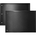 thumbnail image 1 of Cast Iron Reversible Griddle for Gas Stove Charcoal/Gas Grill and Open Fire Oven Double Burner Grill Pan Stove Top Pan with Handles NonStick & PreSeasoned Pancake Griddle &#, 1 of 7