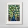 thumbnail image 2 of Wexford Home Lavish Peacock II-Framed Print - White - 16X22, 2 of 4