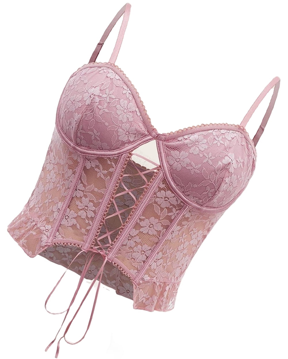 A Piece Dusty Pink Plus Size Bras & Bralettes (Women's) 