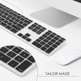thumbnail image 3 of Allinside Funda de teclado negra para teclado USB iMac A1243 MB110LL/B, 3 of 5