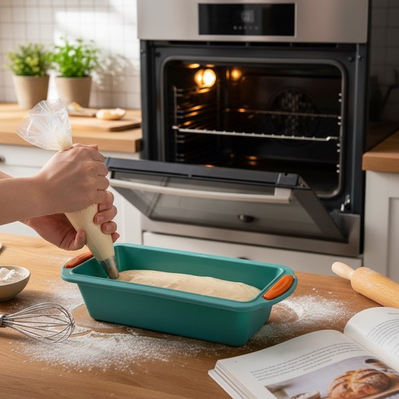 Silicone Bread Loaf Pan, Loaf Pan For Quiche Meatloaf Lasagna, 11.4"x5.3" Non-Stick Silicone Loaf Pans For Baking, Perfect For Bread, Cake, Meatloaf, Dishwasher Safe