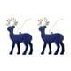 thumbnail image 1 of 2 Blue Christmas Pendant Christmas Tree Decorative Deer Ornaments, 1 of 5