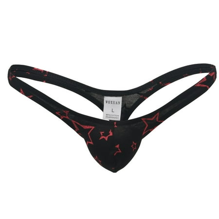 snowsong Womens Underwear Cotton Underwear New Men Sexy Gay Underpants Ultra-Thin Ice Silk With Low Waist Briefs Underwear Panties for Women Leakproof Underwear Lingerie for Women Black XL
