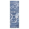 thumbnail image 6 of Yesurprise 2x6ft Boho Tribal Runner Area Rugs - Distressed Patchwork Design, Non-Slip Low Pile, Blue, 6 of 7