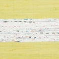 thumbnail image 3 of SAFAVIEH Montauk Cainneach Striped Cotton Area Rug, Ivory/Light Green, 4' x 6', 3 of 7