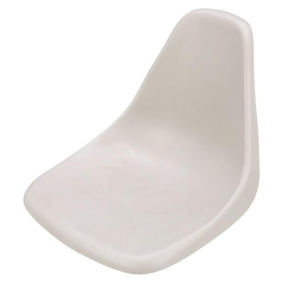 98390GY Molded Bucket Seat, 1-Piece Molded Plastic, with Mounting Screws, Gray, 18 Inches W x 21 Inches D x 16 Inches H