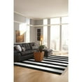 thumbnail image 3 of Liora Manne Sorrento Rugby Stripe Area Rug Navy Indoor Outdoor 5x8 Hand Woven, 3 of 5