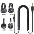 thumbnail image 6 of Qisuw 3.5mm E*tended Coiled Dj Cable for ATH M50* M40* Headphone Cable Universal Earphone Wire with 6.5mm Adapter, 6 of 17