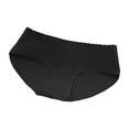 thumbnail image 2 of Bragas de levantamiento de cadera , bragas acolchadas para mujer, parte inferior relleno, bragas de cintura baja para glúteos M Negro Sunnimix bragas a tope, 2 of 8