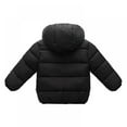 thumbnail image 2 of CawBing Toddler Kids Winter Warm Jacket Velvet Cotton Coat Outerwear Down Coat for 1-6T Boys Girls, 2 of 3