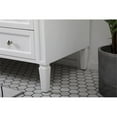 thumbnail image 5 of 60 inch Single bathroom vanity in white, 5 of 8