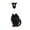 11_Black Cat Set, variant on Halloween Porch Goose Outfits 7 Inch Mini Dress Set for Tabletop Decor Cute Goose Clothes for Home Desk Multicolor by MPOISVA