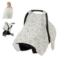 thumbnail image 1 of Diario Feliz 2 en 1: Cubre Asiento de Auto para Bebé y Cubre Lactancia en Muselina, 1 of 7