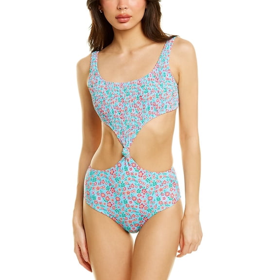 Solid & Striped womens Bailey One-Piece, XS, Blue