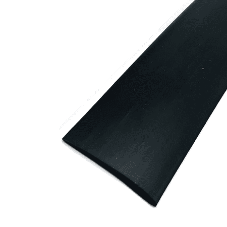 

Floor Mats Edge Reducer - Carpet Straight Edge Threshold Transition Strip Floor Edging Trim Vinyl - Beveled Edge Ramp Edge Guard For Use With Thick Rubber Flooring - Black