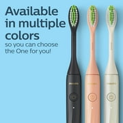 Philips One by Sonicare Rechargeable Toothbrush, Snow, HY1200/27