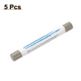 thumbnail image 3 of Uxcell 5pcs Wood Filler Sticks Wooden Wax Touch Up Furniture Repair Crayons for Scratch Cracks Hole Table Wood Floor, Mock Linen, 3 of 7
