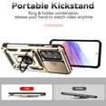thumbnail image 2 of Swarich For Galaxy A32 5G Case with Slide Camera Cover Drop Tested Military Grade Heavy Duty Protective Sturdy Rotate Ring Kickstand Phone Case for Samsung Galaxy A32 5G 6.5" 2021,Gold, 2 of 8