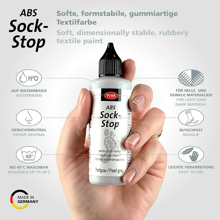 ABS Sock Stop Paint 82ml-Pearl Grey