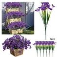 thumbnail image 2 of 6PC Flowers Bouquet Decoration Bridal Wedding Flower Real Latex Home Hot Roses Flowers Wedding Decorations for Reception inside Flowers for Wedding Decorations for Reception Tables Winter Cemetery, 2 of 4