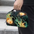 thumbnail image 2 of Sea Slug Digital Bag Oxford Cloth Waterproof Travel Organizer Charger Pouch Cell Phone Charger Station Computer Cord Organizer 5.9x9.44x3.14 in, 2 of 6