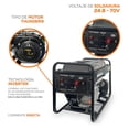 thumbnail image 3 of Soldadora Generador Inverter Evans 7.5hp 2kva 80/160a Color Negro Frecuencia 60, 3 of 4