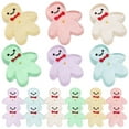 thumbnail image 3 of HONMEET  30Pcs Mini Gingerbread Man Ornaments Glow in Dark Miniature Design, 3 of 8