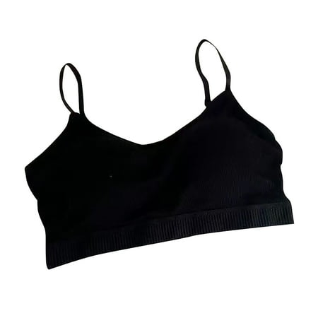 

RPVATI Womens Comfort Soft Padded Bra Seamless Straps Bra for Women Sexy Wirefree Bralette