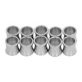thumbnail image 4 of Metal Beads, 8mm Length Glossy Metal Spacer Beads 10 Pcs Multi Purpose Wear Resistant  for Crafts, 4 of 7