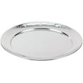 thumbnail image 2 of American Metalcraft HMRST1801 18 1/2" Round Hammered Stainless Steel Tray, 2 of 4