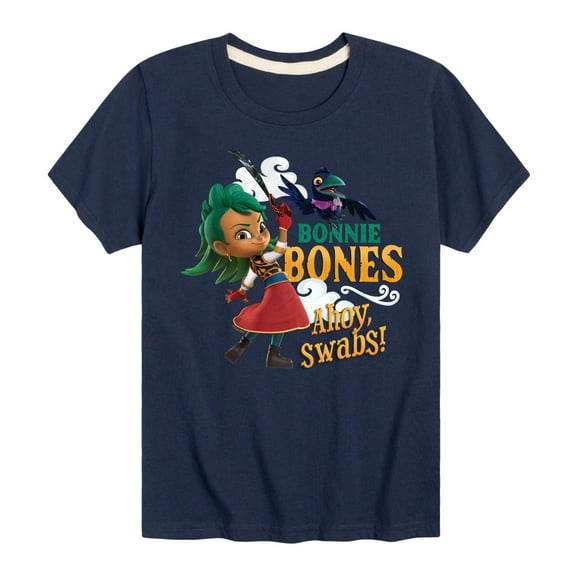 Santiago of The Sea - Bonnie Bones Swabs - Toddler And Youth Short Sleeve Graphic T-Shirt