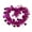Rose red, variant on 6.6 Feet Valentines Metallic Tinsel Twist Hanging Garland with Hearts for Home Mantle Xmas Tree Staircase Railing Holiday Party Indoor Outdoor Decorations