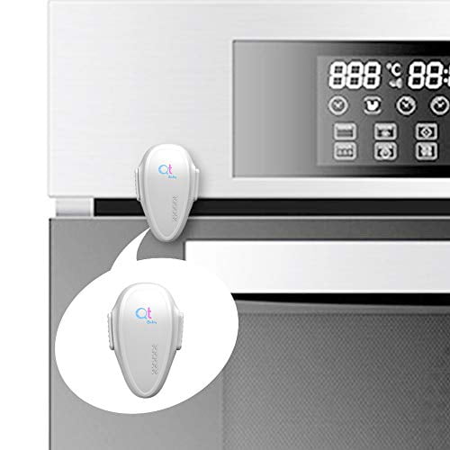 QT BABY White Oven Door Lock Child Safety (1 Pack), Heat Resistant and
