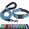 thumbnail image 1 of Set de collar y correa para perros Ladoogo, neopreno reflectante para perros, 1 of 5