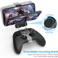 thumbnail image 2 of Clip Mount for X-Series S/X, for Xbox One/S/X, Controller Phone Foldable Clamp Holder Cellphone Stand with Adjustable Bracket for X-Series S/X, for Xbox One/S/X Wireless Controller, 2 of 5