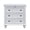 White, variant on GZXS Modern 3-Drawer Nightstand with Pull-Out Tray, MDF Bedside Table with Rubber Wood Legs, Easy Assembly, 27.6"L x 16.5"W x 27.6"H (Blue)