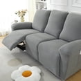 thumbnail image 1 of Xiao Hua Conjunto de sofá universal con todo incluido, conjunto de sofá elástico gris, conjunto de sillones jacquard, conjunto de protección para sofá de salón de 3 plazas, 1 of 4