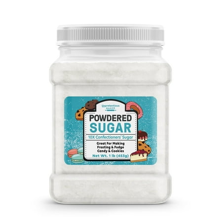 Unpretentious Powdered Sugar Confectioners Sugar, For Baking, Candy Making, Desserts 16 Ounce