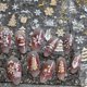 thumbnail image 2 of Adhesivos para uñas Lukmexor Christmas Gold en relieve en 5D, 6 hojas, 2 of 7