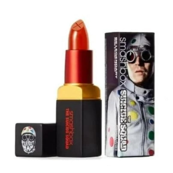 Smashbox Be Legendary Prime  and  Plush Lipstick - Polka dot man (bright orange).