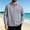 Gray, variant on Casual Men Shirt Fall Button up Collared Long Sleeve Plain Loose Work Shirt Black M