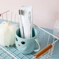 thumbnail image 4 of Wabjtam 2 Pcs Toothbrush Cups Tooth Brush Mugs Household Novel Creative Washing Cups Wash Cups Water Cups For Bathroom, 4 of 5